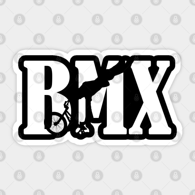 BMX - BMX Biking Sticker by Kudostees